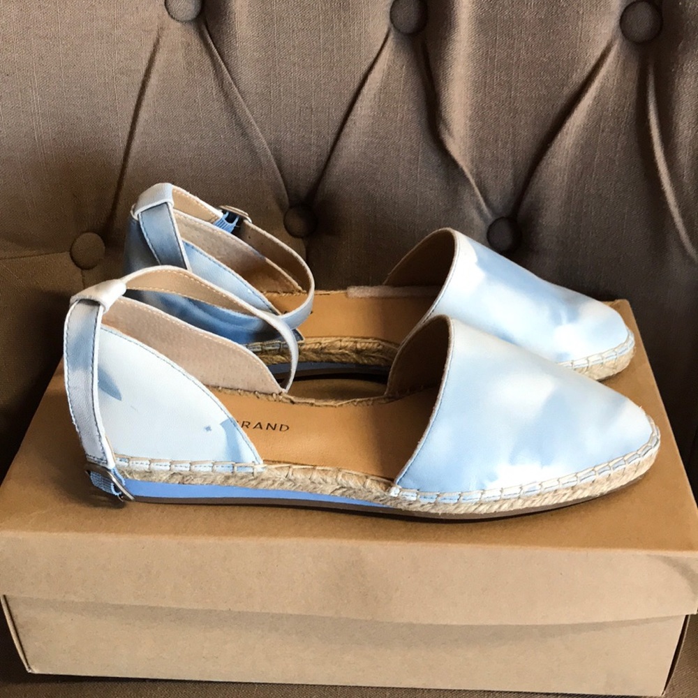 Lucky Brand Flats, Size 9, Blue, NWB
